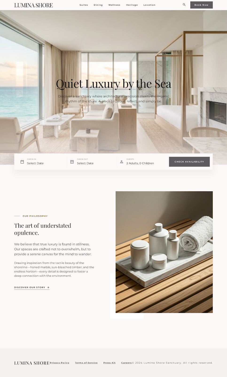 Coastal Terrace Suite